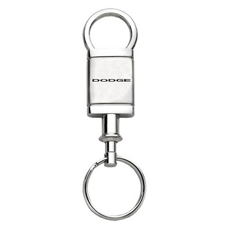 Autogold® - Dodge Satin-Chrome Valet Key Chain