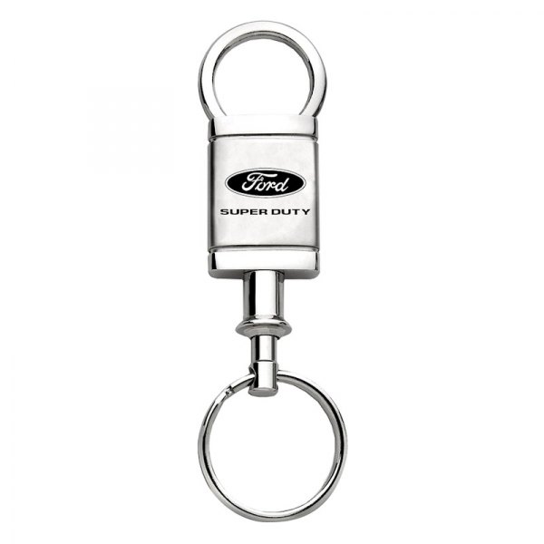 Autogold® - Super Duty Satin-Chrome Valet Key Chain