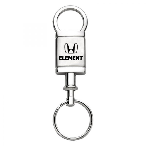 Autogold® - Element Satin-Chrome Valet Key Chain