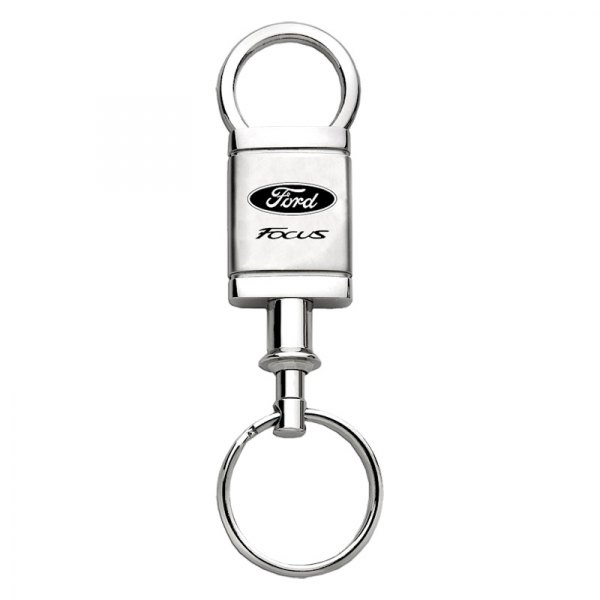 Autogold® - Focus Satin-Chrome Valet Key Chain