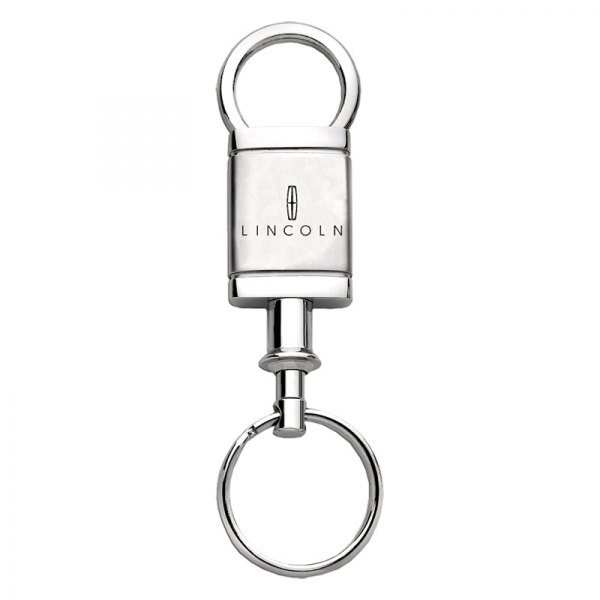 Autogold® - Lincoln Satin-Chrome Valet Key Chain