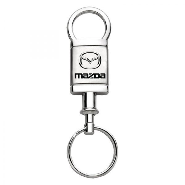 Autogold® - Mazda Satin-Chrome Valet Key Chain