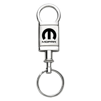 Autogold® - Mopar Satin-Chrome Valet Key Chain