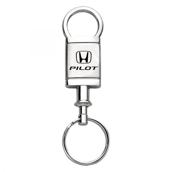 Autogold® - Pilot Satin-Chrome Key Chain