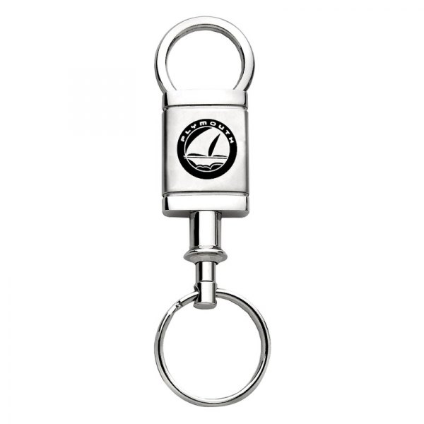 Autogold® - Plymouth Satin-Chrome Key Chain