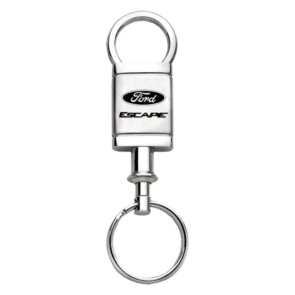 Autogold® - Escape Satin-Chrome Valet Key Chain