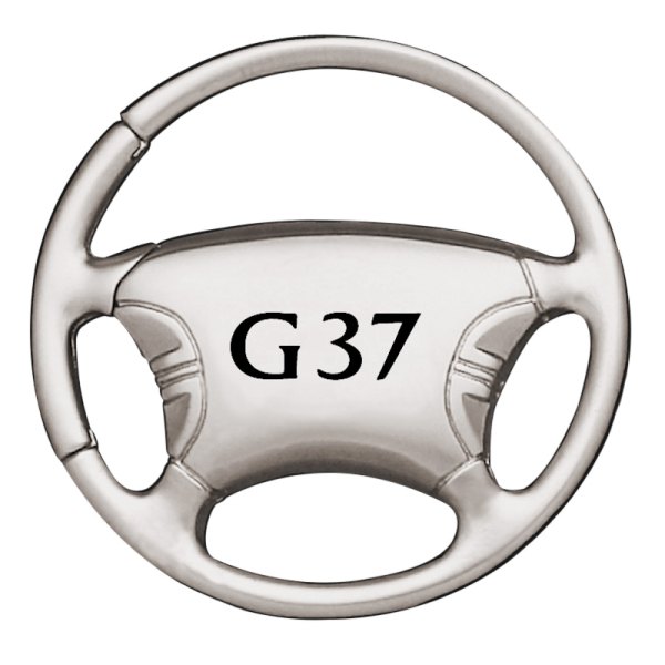 Autogold® - G37 Chrome Steering Wheel Key Chain