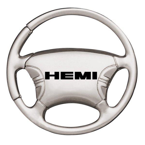 Autogold® - Hemi Chrome Steering Wheel Key Chain