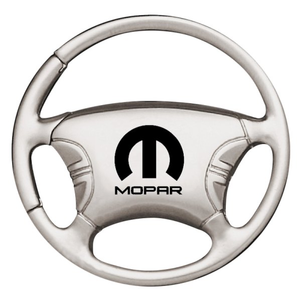 Autogold® - Mopar Chrome Steering Wheel Key Chain