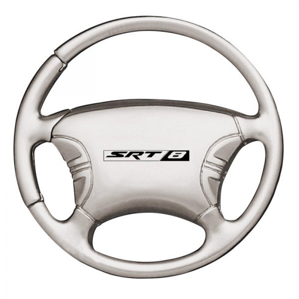 Autogold® - SRT8 Chrome Steering Wheel Key Chain