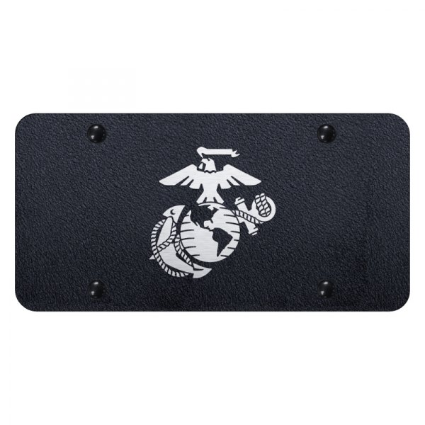 Autogold® - License Plate with Laser Etched U.S.M.C. Logo