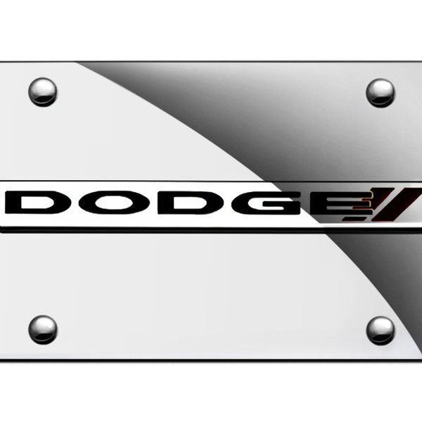 AutoGold® - Chrome Logo on Chrome License Plate