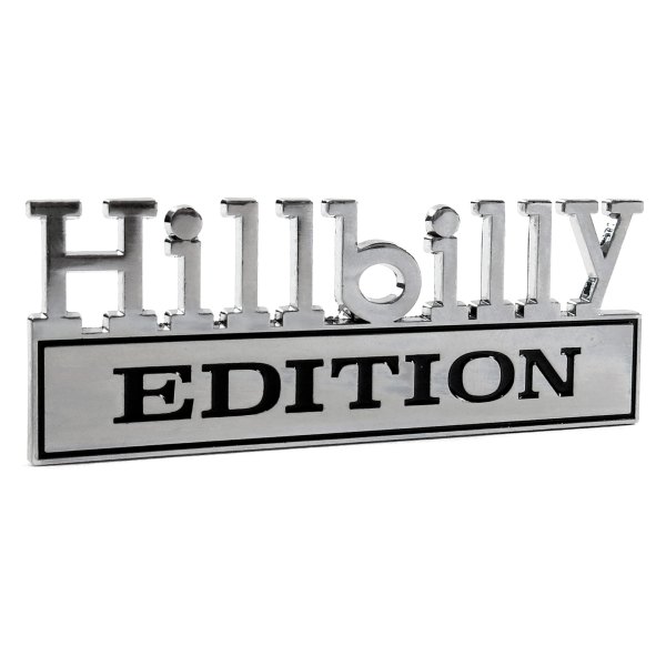 Autoloc® - UltraEmblem "Hillbilly Edition" Chrome Fender Emblem