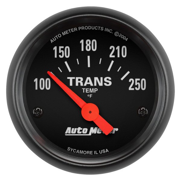Auto Meter® - Z-Series 2-1/16" Transmission Temperature Gauge, 100-250 F