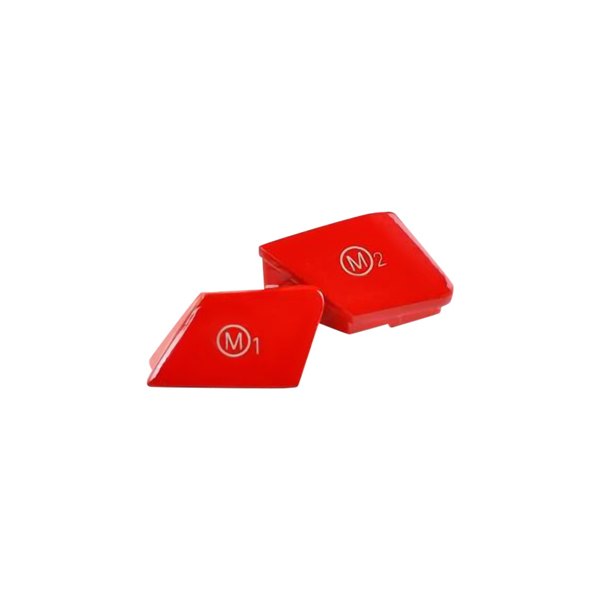 AutoTecknic® - Gloss Bright Red M1/ M2 Button Set