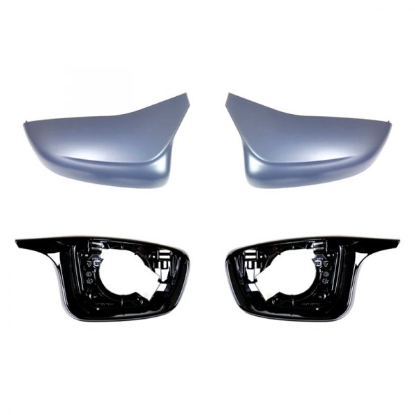 AutoTecknic® - M Inspired Unpainted Replacement Mirror Housing Kit