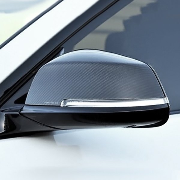 AutoTecknic® - Gloss Carbon Fiber Replacement Mirror Covers