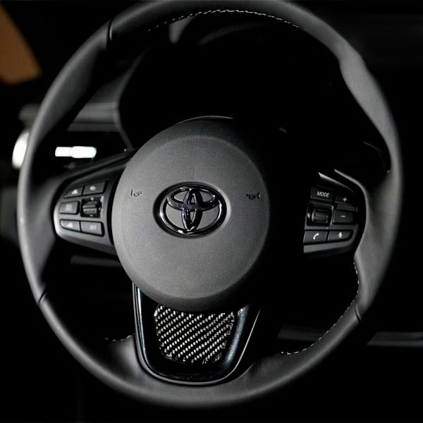 AutoTecknic® TO0001 Carbon Fiber Steering Wheel Overlay