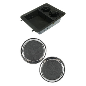 Autotecnica® - 2-Pc Cup Holder Tray Kit