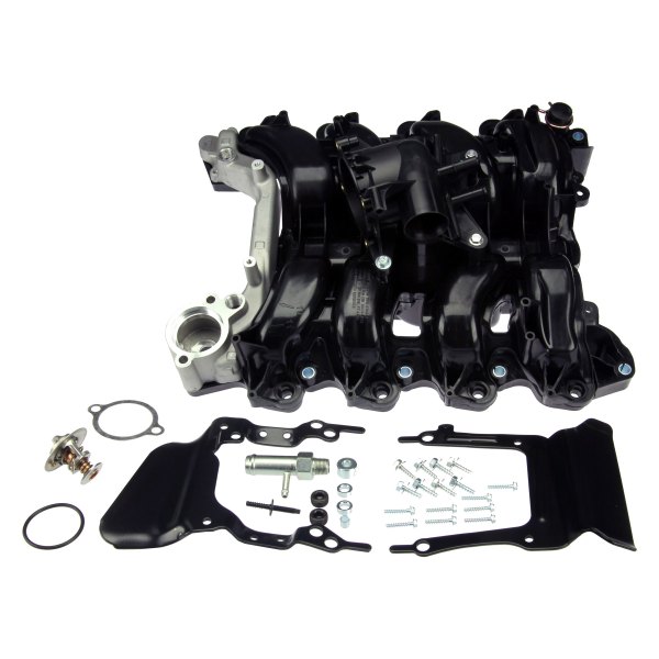 Autotecnica® - Black PA6 Nylon - Plastic Engine Intake Manifold