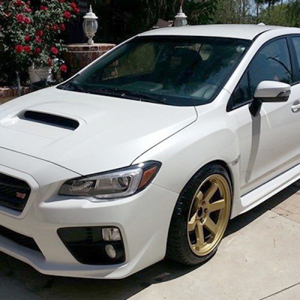 AVID.1® - AV-06 Gold on Subaru WRX