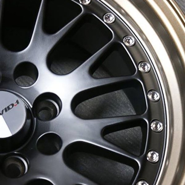 AVID.1® - AV-12 Black with Machined Lip