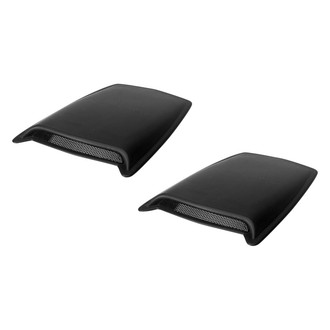 AVS® - Medium Black Hood Scoops (Unpainted)