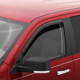 Lavnox 4Pcs Vent Visor Side Window Visor Rain Sun Wind Deflectors Guard Vent Shade Black Tinted for Toyota FJ Cruiser 2006-2017 