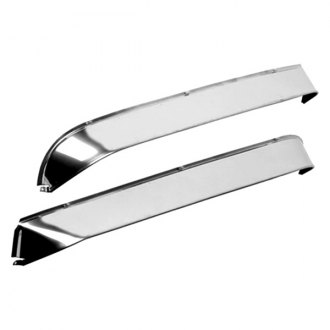 AVS® - In-Channel Ventshade™ Silver Front Window Deflectors