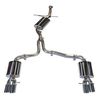 AWE Tuning® - Touring Edition™ 304 SS Cat-Back Exhaust System with Quad Rear Exit