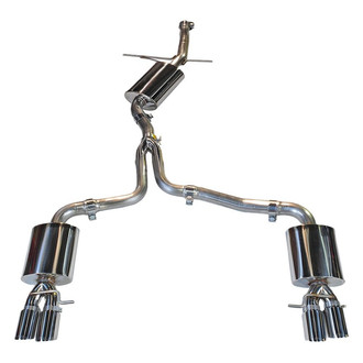 AWE Tuning® - Touring Edition™ 304 SS Cat-Back Exhaust System with Quad Rear Exit