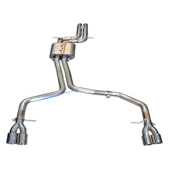 AWE Tuning® - Touring Edition™ 304 SS Cat-Back Exhaust System with Quad Rear Exit
