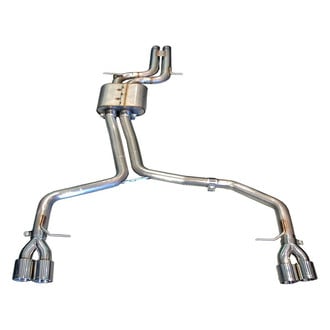 AWE Tuning® - Track Edition™ 304 SS Cat-Back Exhaust System with Quad Rear Exit