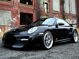 AWE Tuning® - Black Porsche