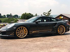 AWE Tuning® - Black Porsche