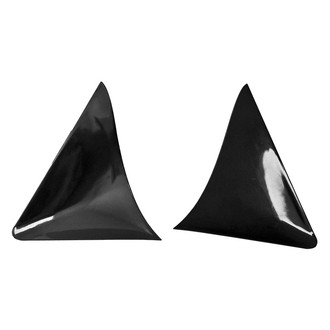 AWE Tuning® - In-Channel AWE Foiler™ Style Black Front Splitters