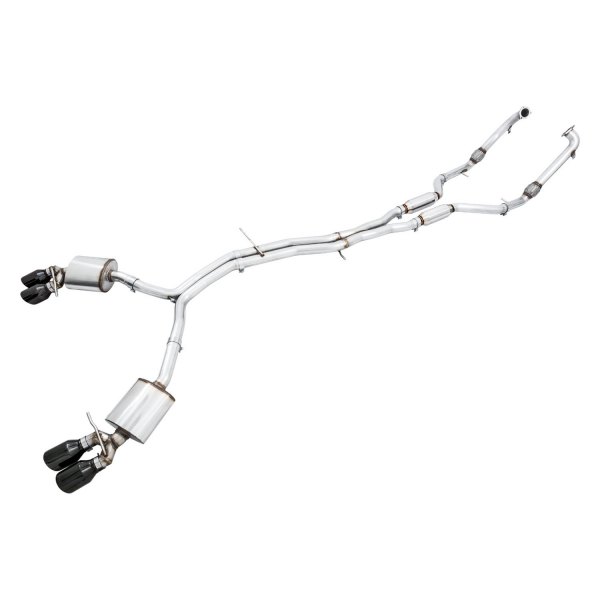 AWE Tuning® - Touring Edition™ 304 SS Non-Resonated Header-Back Exhaust System, Audi S4