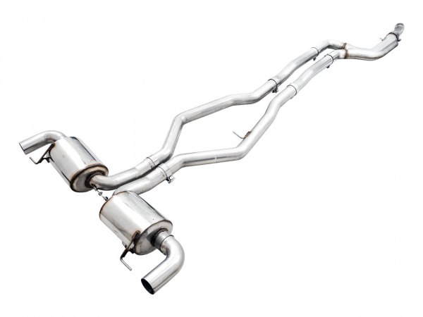 AWE Tuning® - Touring Edition™ 304 SS Non-Resonated Downpipe-Back Exhaust System