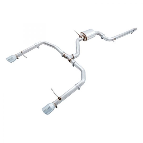 AWE Tuning® - Track Edition™ 304 SS Resonated Cat-Back Exhaust System, Volkswagen Jetta