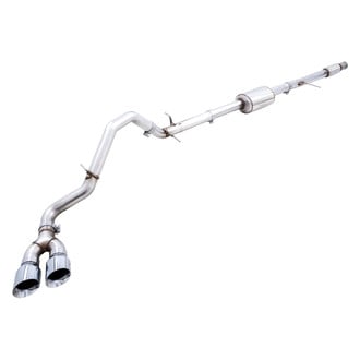 AWE Tuning® 3015-22207 - 0FG™ 304 SS Cat-Back Exhaust System with Dual Side Exit