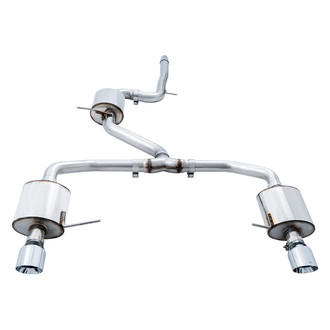 AWE Tuning® 3015-23062 - Touring Edition™ 304 SS Cat-Back Exhaust System with Split Rear Exit