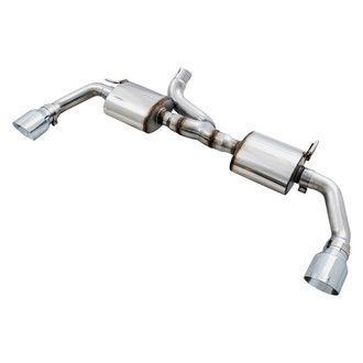 AWE Tuning® - Tread Edition™ 304 SS Axle-Back Exhaust System with Split Rear Exit