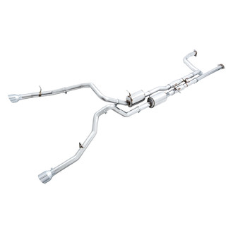 AWE Tuning® - 0FG™ 304 SS Cat-Back Exhaust System with Split Rear Exit