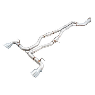 AWE Tuning® - Track Edition™ 304 SS Cat-Back Exhaust System with Split Rear Exit