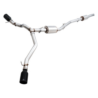 AWE Tuning® - Tread Edition™ 304 SS Cat-Back Exhaust System with Split Side Exit