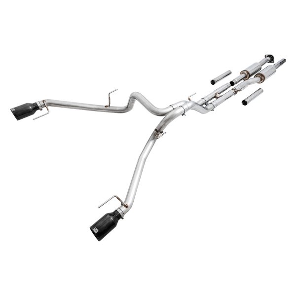 AWE Tuning® - FG™ 304 SS Resonated Performance Cat-Back Exhaust System, Ford F-150