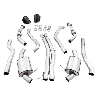 AWE Tuning® - Touring Edition™ 304 SS Non-Resonated Exhaust System with Split Rear Exit