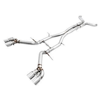 AWE Tuning® - Track Edition™ 304 SS Cat-Back Exhaust System with Quad Rear Exit