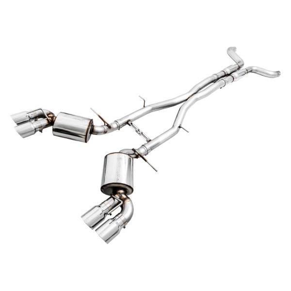 AWE Tuning® - Touring Edition™ 304 SS Resonated Cat-Back Exhaust System, Chevy Camaro
