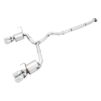 AWE Tuning® - Touring Edition™ 304 SS Cat-Back Exhaust System with Quad Rear Exit